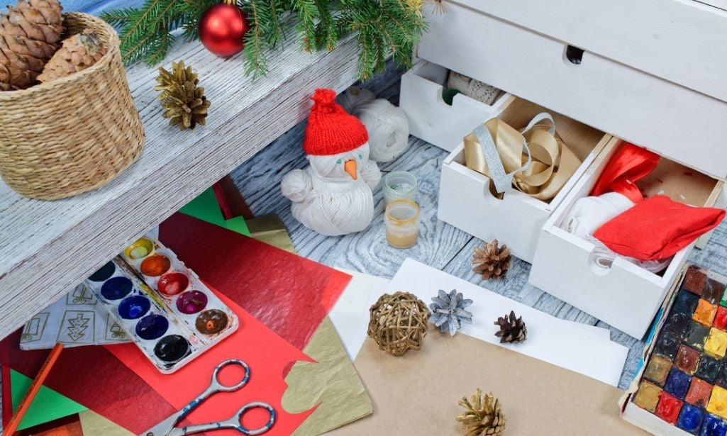 Knutselen met kerst