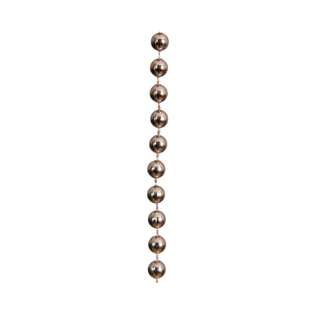 Kralenketting kerstboom | parelroze | 10m
