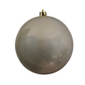 Kerstbal glanzend | plastic | parel | 20cm