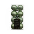 Kerstballen mixbox 16-delig | glanzend/matte | plastic | lichtgroen | 4cm