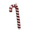 Kersthanger zuurstok | foam | rood/wit | 30cm