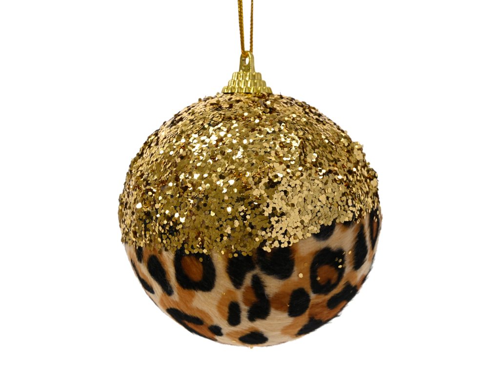 Kerstbal | foam | multicolor | 8cm