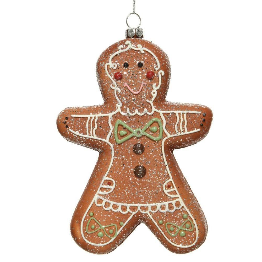 Kersthanger koekemannetje/gingerbread | onbreekbaar | 16cm