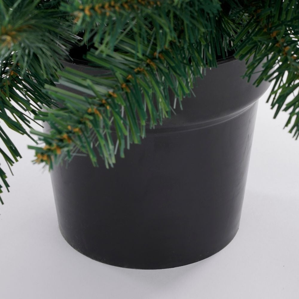 Riverton kerstboompje in pot 90xø58cm | groen