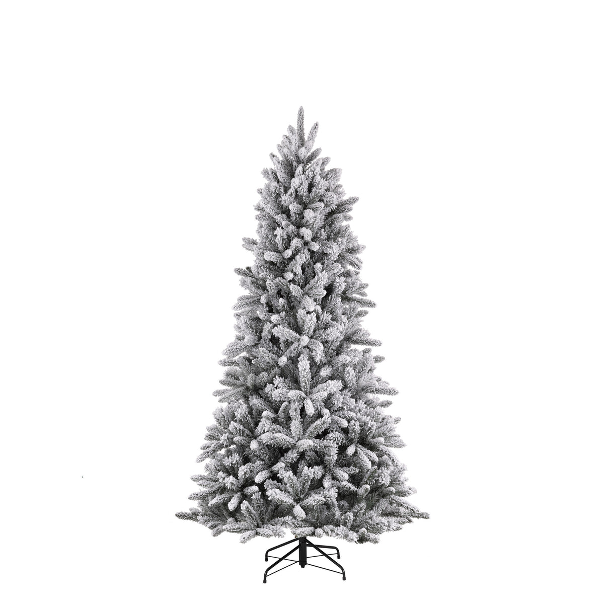Snowdon kunstkerstboom 215xø127cm | groen met bevroren details