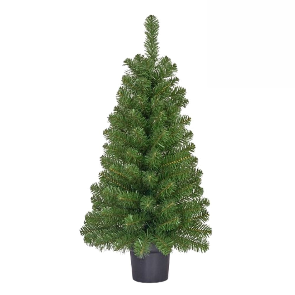 Norton kerstboompje in pot 90xø50cm | groen