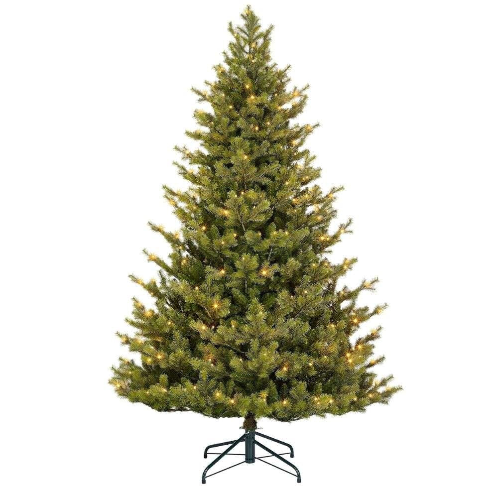 Clive kunstkerstboom 230xø147cm | groen met 320 LED lampjes