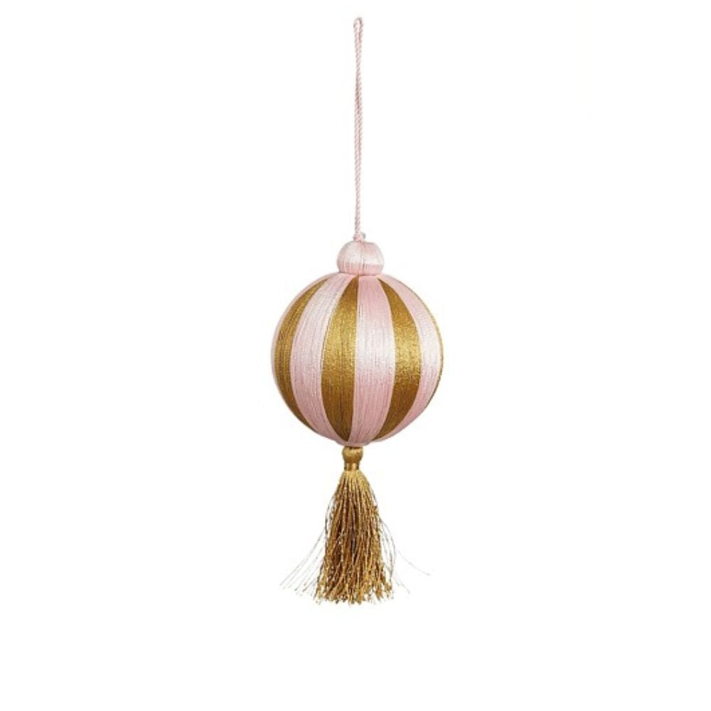 Kersthanger met gouden hangkwast | 14cm