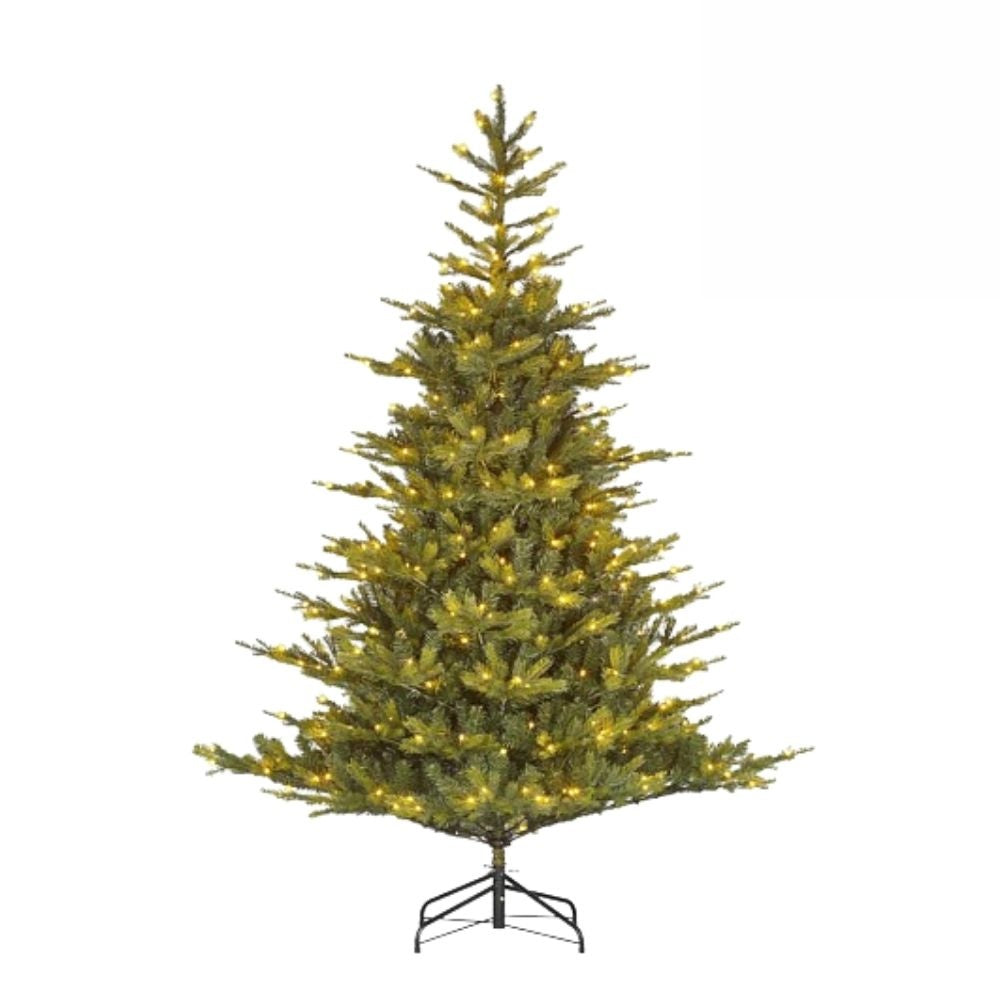Grimshaw kunstkerstboom 230xø162cm | groen met 440 LED lampjes
