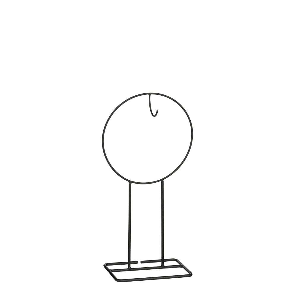 Kranshanger staand | ijzer | zwart | 65cm