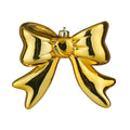 Kersthanger strik | onbreekbaar | goud | 20cm
