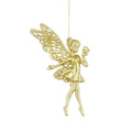 Kersthanger fee | onbreekbaar | goud | 15cm