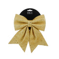 Kerststrik | plastic | goud | 23cm