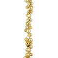 Kerstslinger | kunststof/onbreekbaar | goud | 180cm