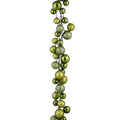Kerstslinger | kunststof/onbreekbaar | donkergroen | 180cm