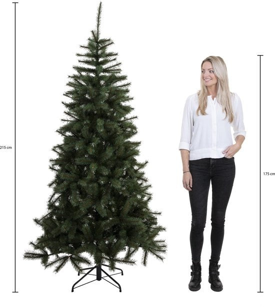 Bolton kunstkerstboom 215xø145cm | groen