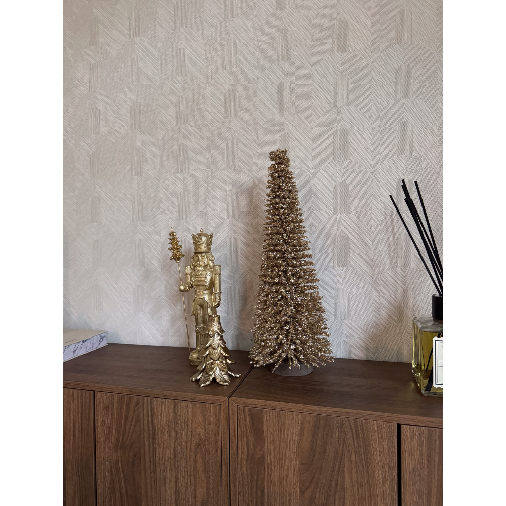 Boom op voet | bamboe | goud | 60cm