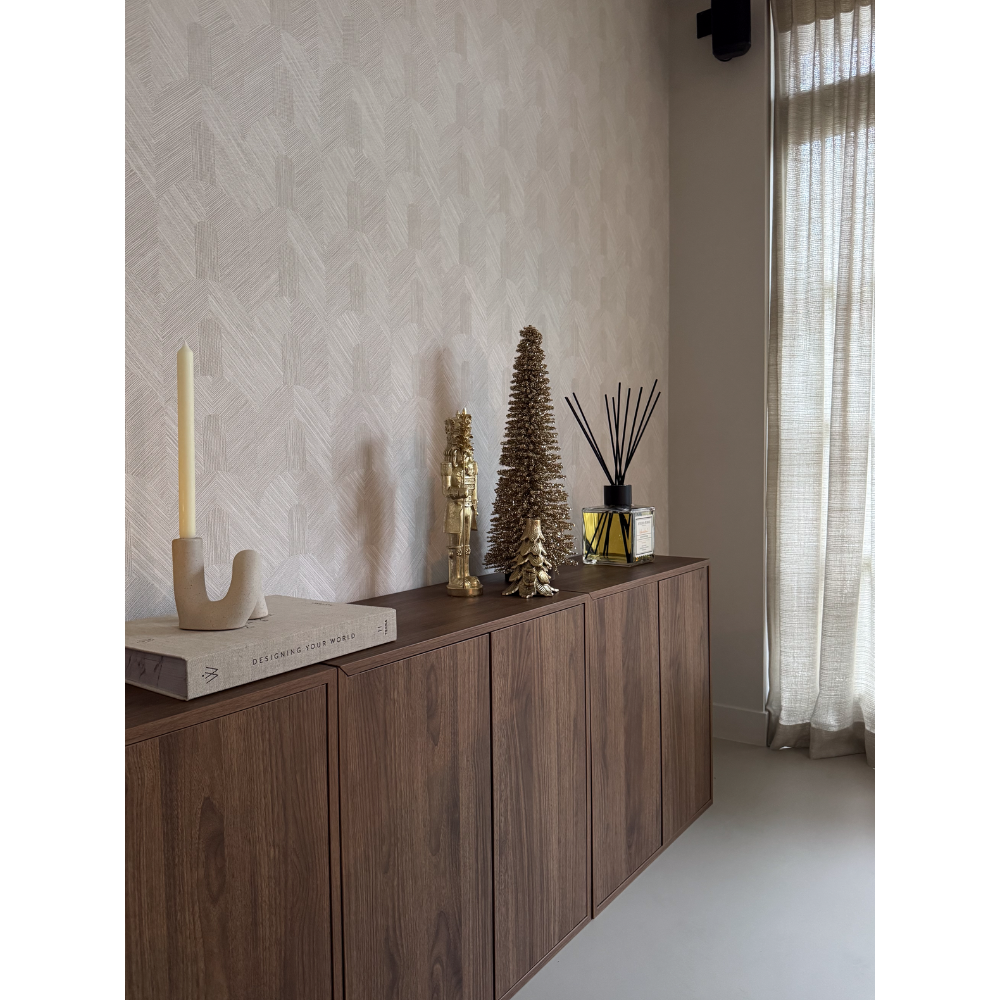 Boom op voet | bamboe | goud | 60cm