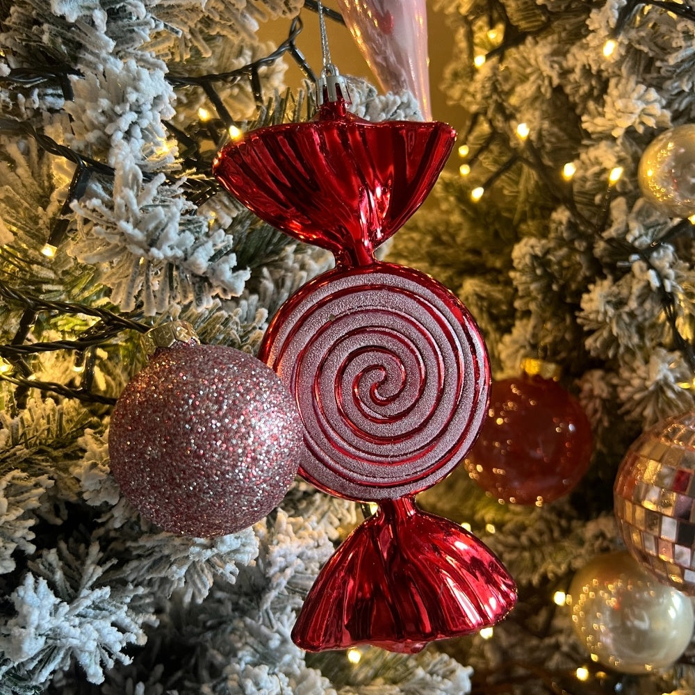 Kersthanger kerstsnoepje | onbreekbaar | 18cm