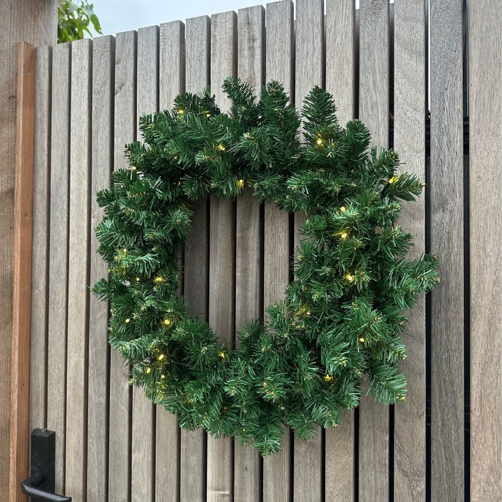 Norton kerstkrans | groen | 45cm