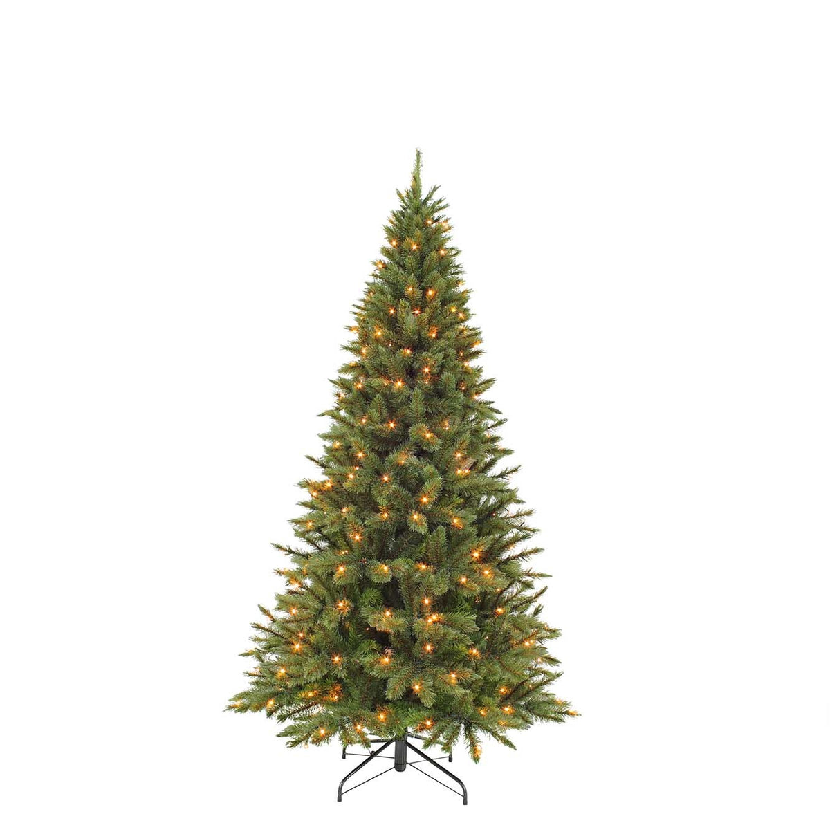 Forest Frosted kunstkerstboom 185xø102cm | groen met bevroren details & 256 LED lampjes