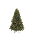 Bristlecone kunstkerstboom 185xø119cm | groen met 184 LED lampjes