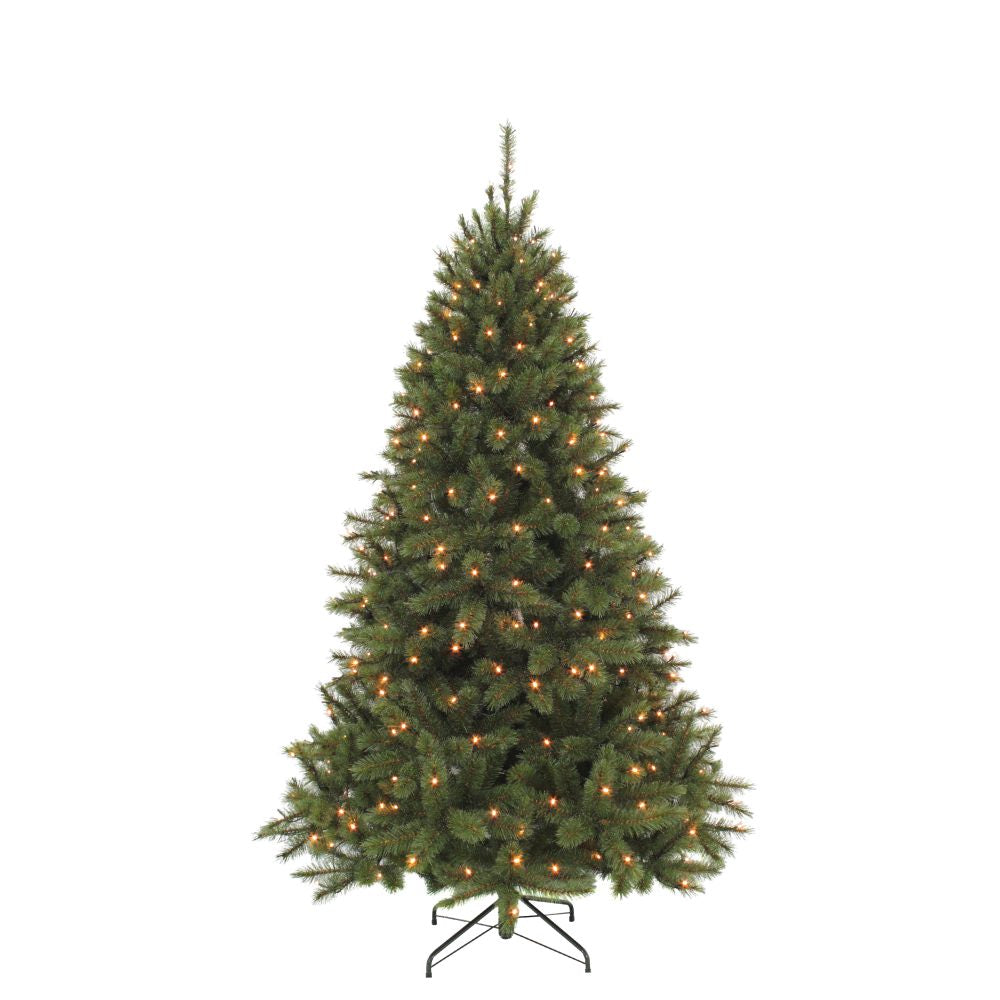 Bristlecone kunstkerstboom 215xø127cm | groen met 240 LED lampjes