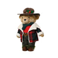 Beer met rode jas | polyester | 45cm