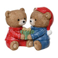 Beren met pakje | polyresin | 14cm