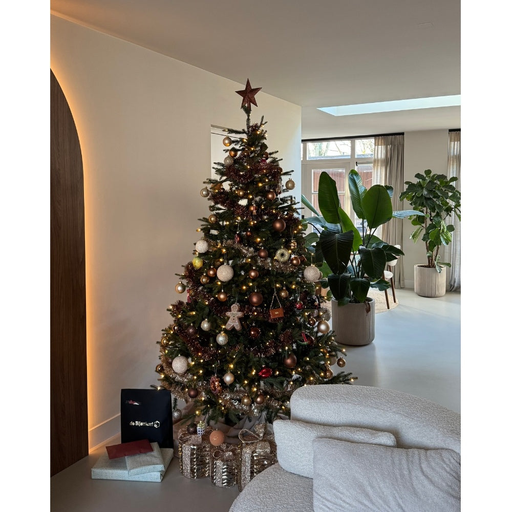 Frasier kunstkerstboom 185xø124cm | groen met 288 LED lampjes