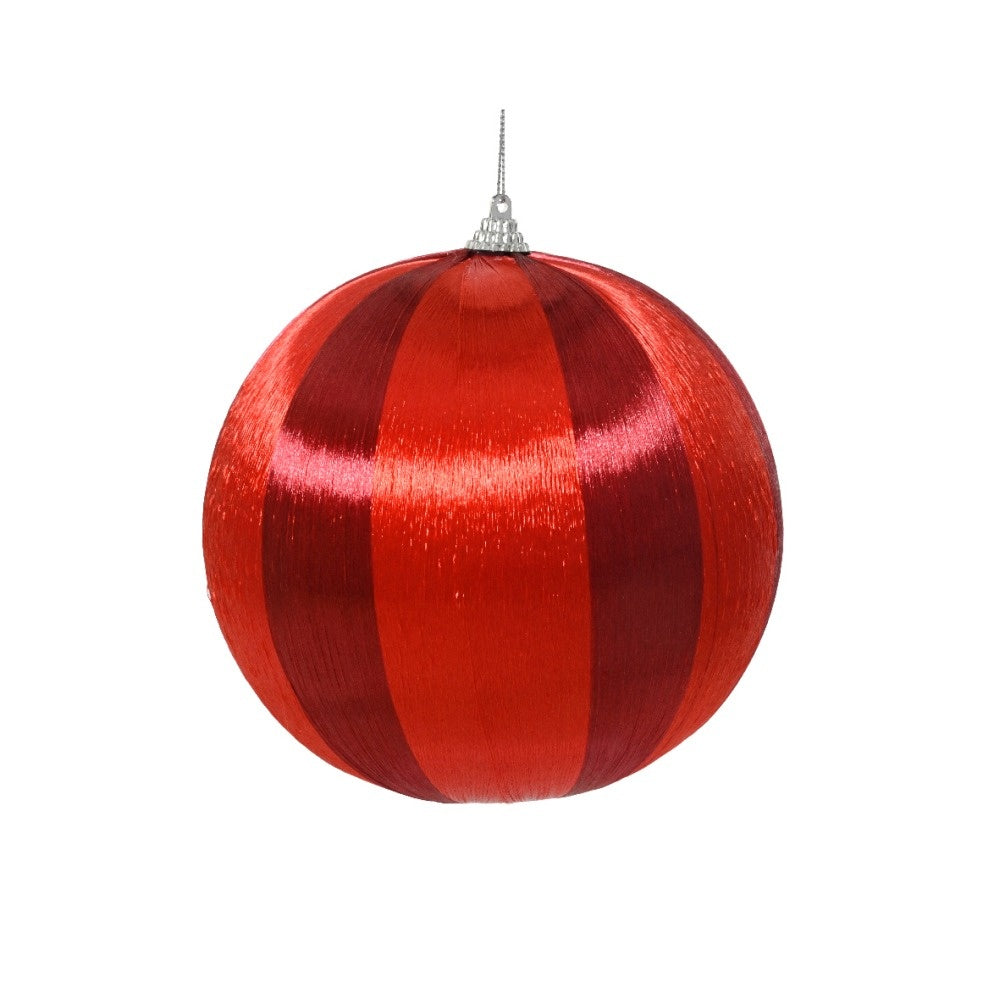 Kerstbal | foam | ossenbloed/rood | 8cm