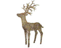 Rendier voor buiten | 1320 LED lampjes | bruin/klassiek warm wit | 180cm