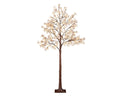 Boom voor buiten met verlichting | 180 LED lampjes | bruin/warm wit | 180cm