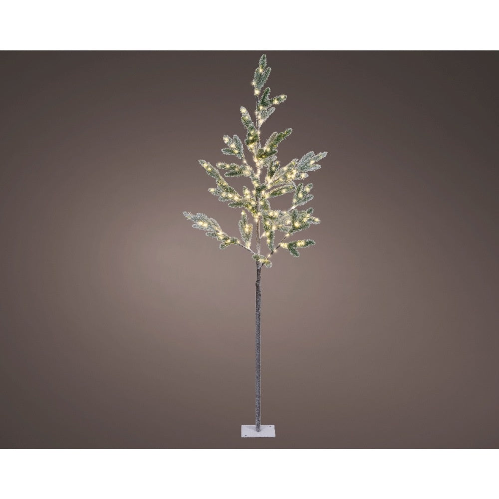 Boom voor buiten met verlichting | kunststof | groen/warm wit | 150cm