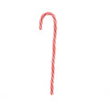 Kersthanger zuurstok | plastic | rood/wit | 30cm
