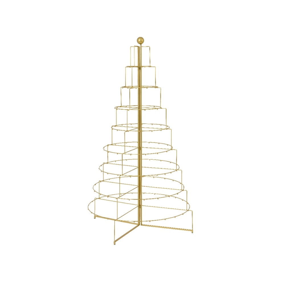 Etagere | ijzer | goud | 160cm