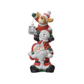 Kerstfiguren | magnesium | rood | 57cm