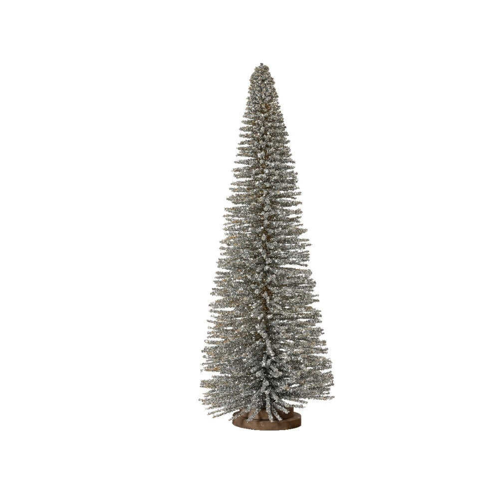 Boom op voet | bamboe | champagne | 39cm