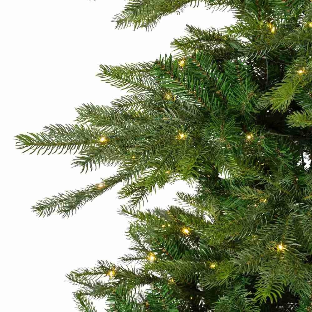 Grandis Fir kunstkerstboom 210ø150cm | groen met 550 LED lampjes