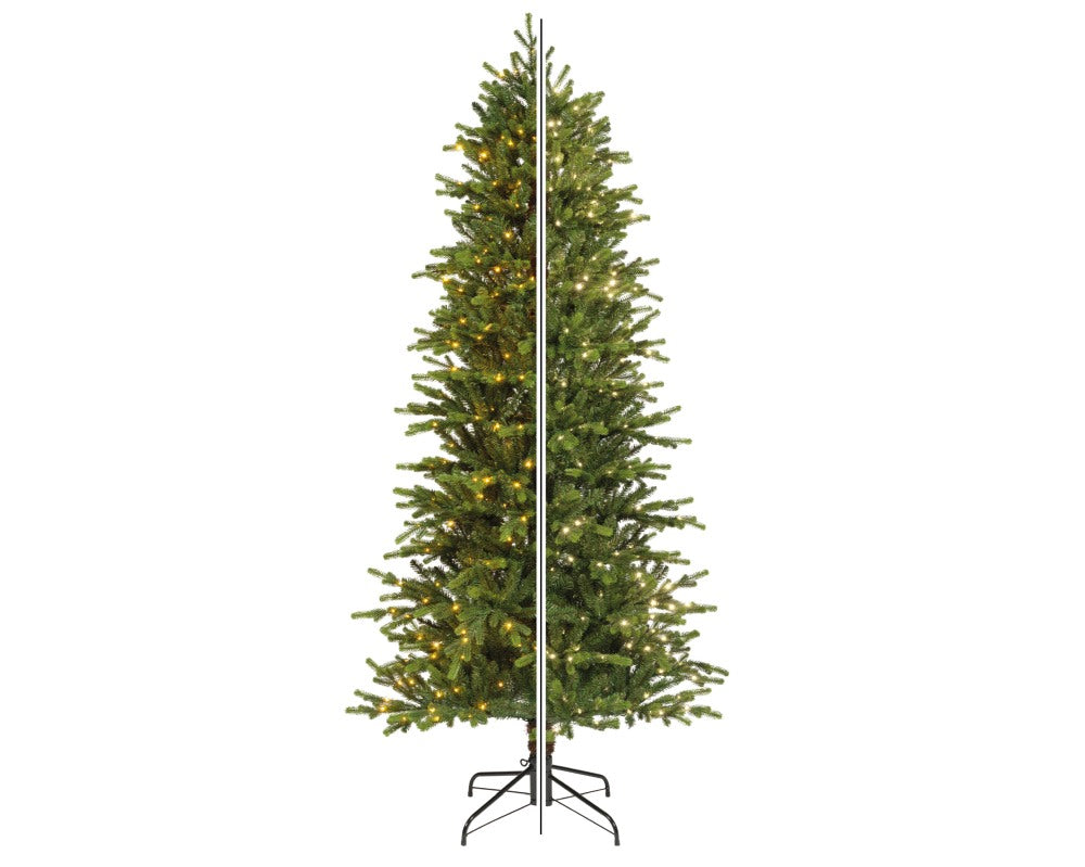 Greenland Fir kunstkerstboom 180xø93cm | groen met 440 LED lampjes