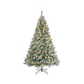 Canada Spruce kunstkerstboom 210xø140cm | groen met bevroren details | 440 LED lampjes