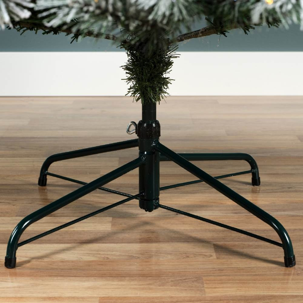 Canada Spruce kunstkerstboom 210xø140cm | groen met bevroren details | 440 LED lampjes