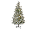 Allison Pine Snowy kunstkerstboom 210xø127cm | wit/met sneeuw met 430 LED lampjes
