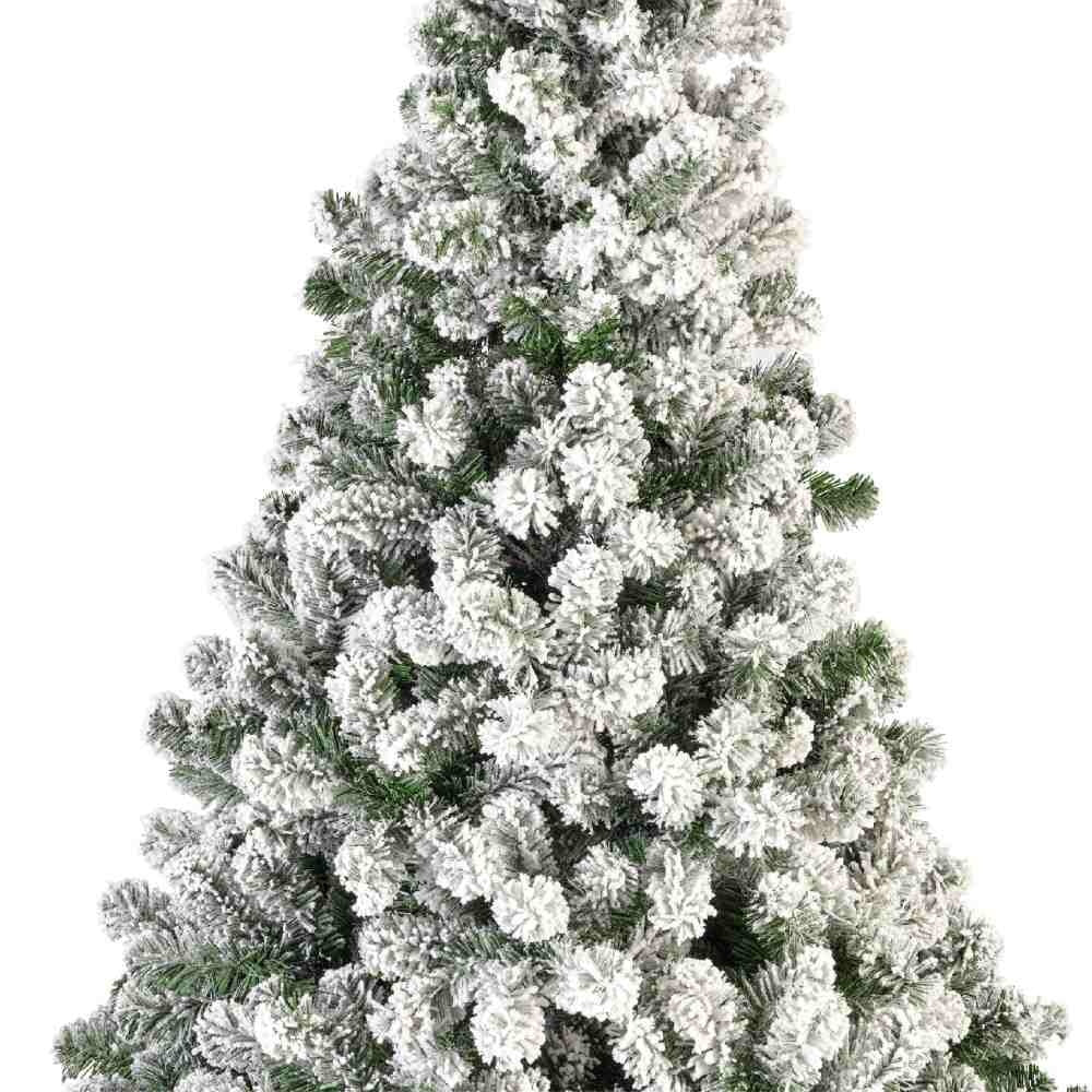 Imperial Pine kunstkerstboom 240xø147cm | wit/met sneeuw