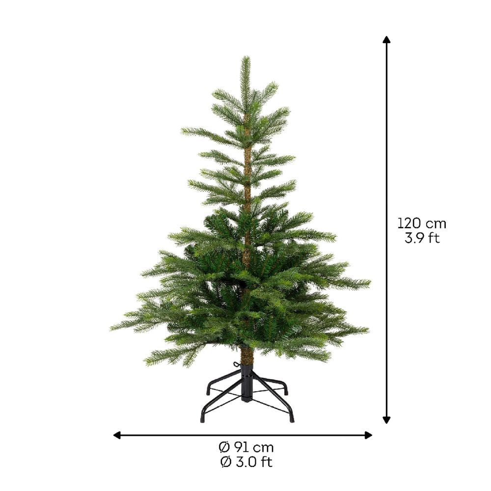 Grandis Fir kunstkerstboom 120xø91cm | groen