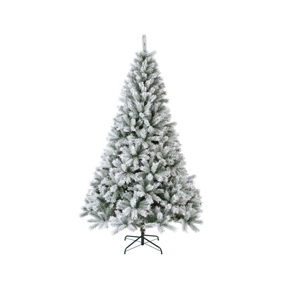 Canada Spruce kunstkerstboom 240xø150cm | groen met bevroren details