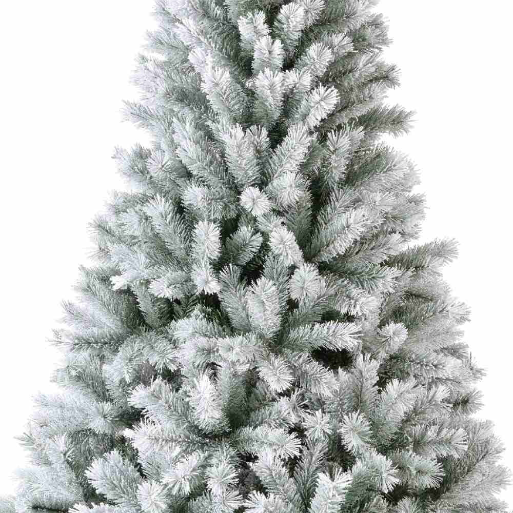 Canada Spruce kunstkerstboom 240xø150cm | groen met bevroren details