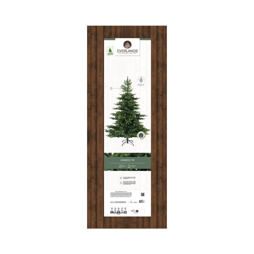 Grandis Fir kunstkerstboom 270xø172cm | groen