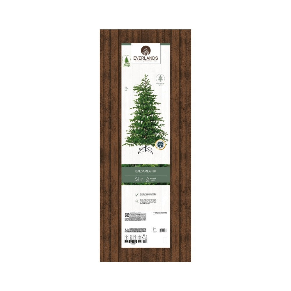 Balsamea Fir kunstkerstboom 210xø130cm | groen