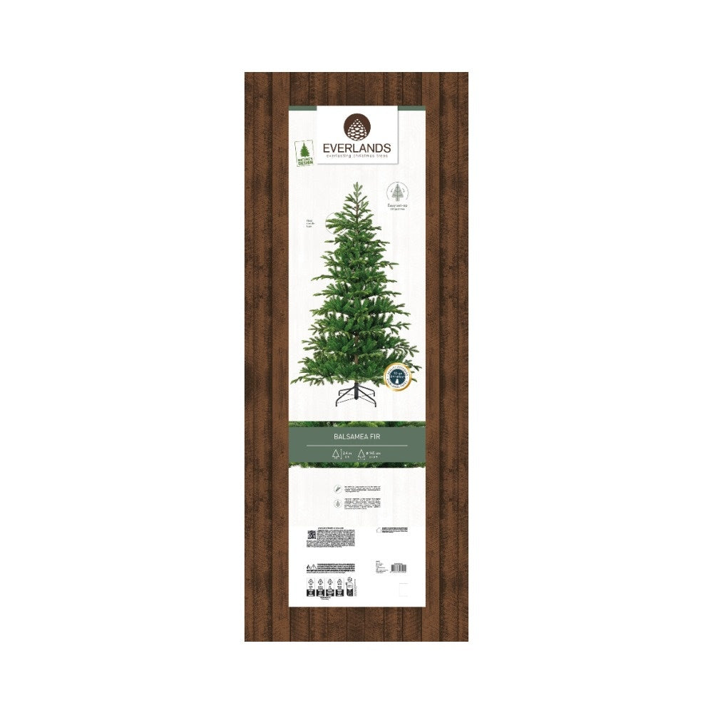 Balsamea Fir kunstkerstboom 240xø145cm | groen